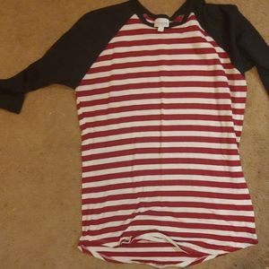 Red, white, and blue Lularoe Randy